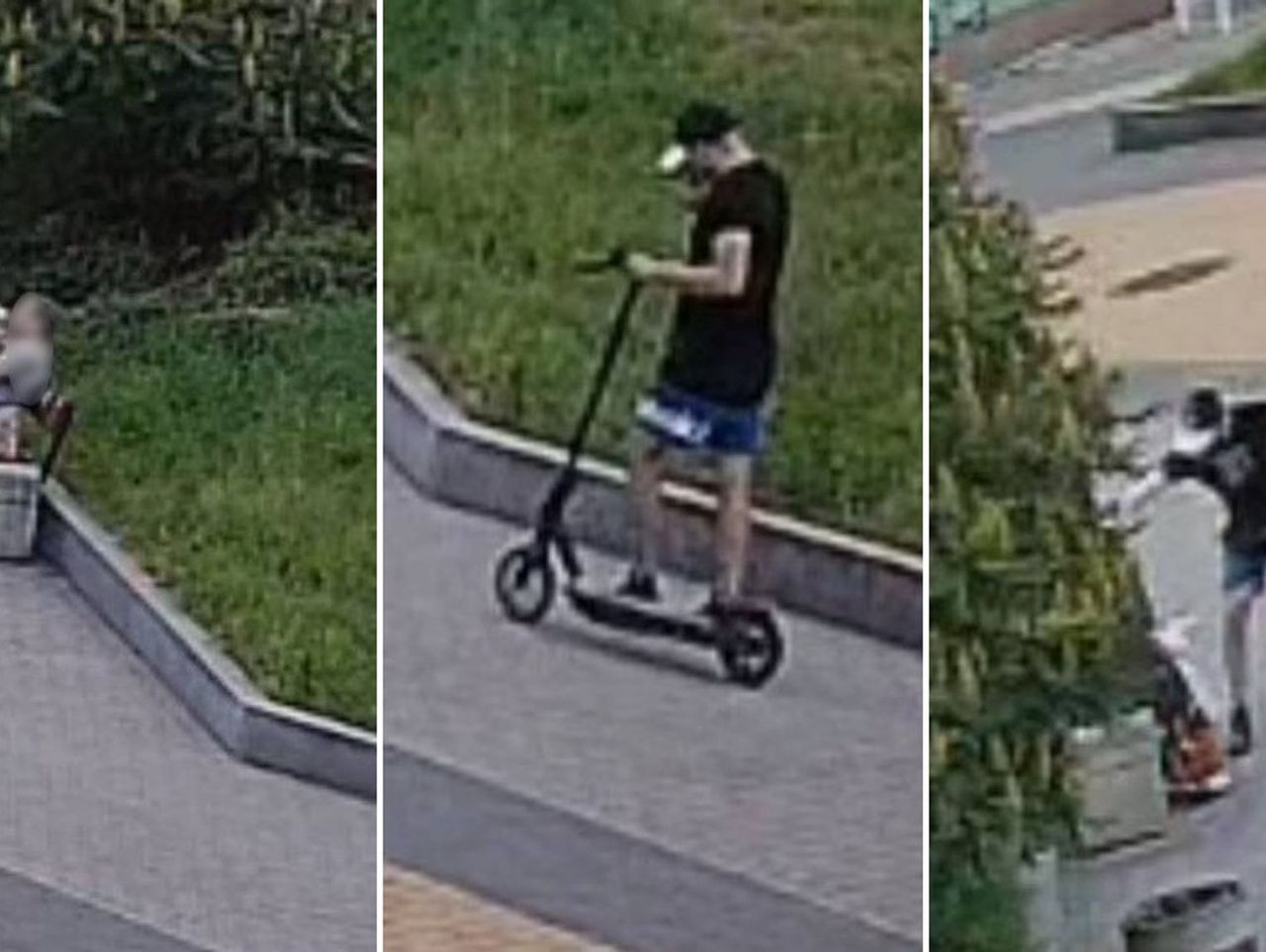 Seria zuchwałych kradzieży we Wrocławiu. Złodziej podjeżdża na hulajnodze i zrywa łańcuszki z kobiet