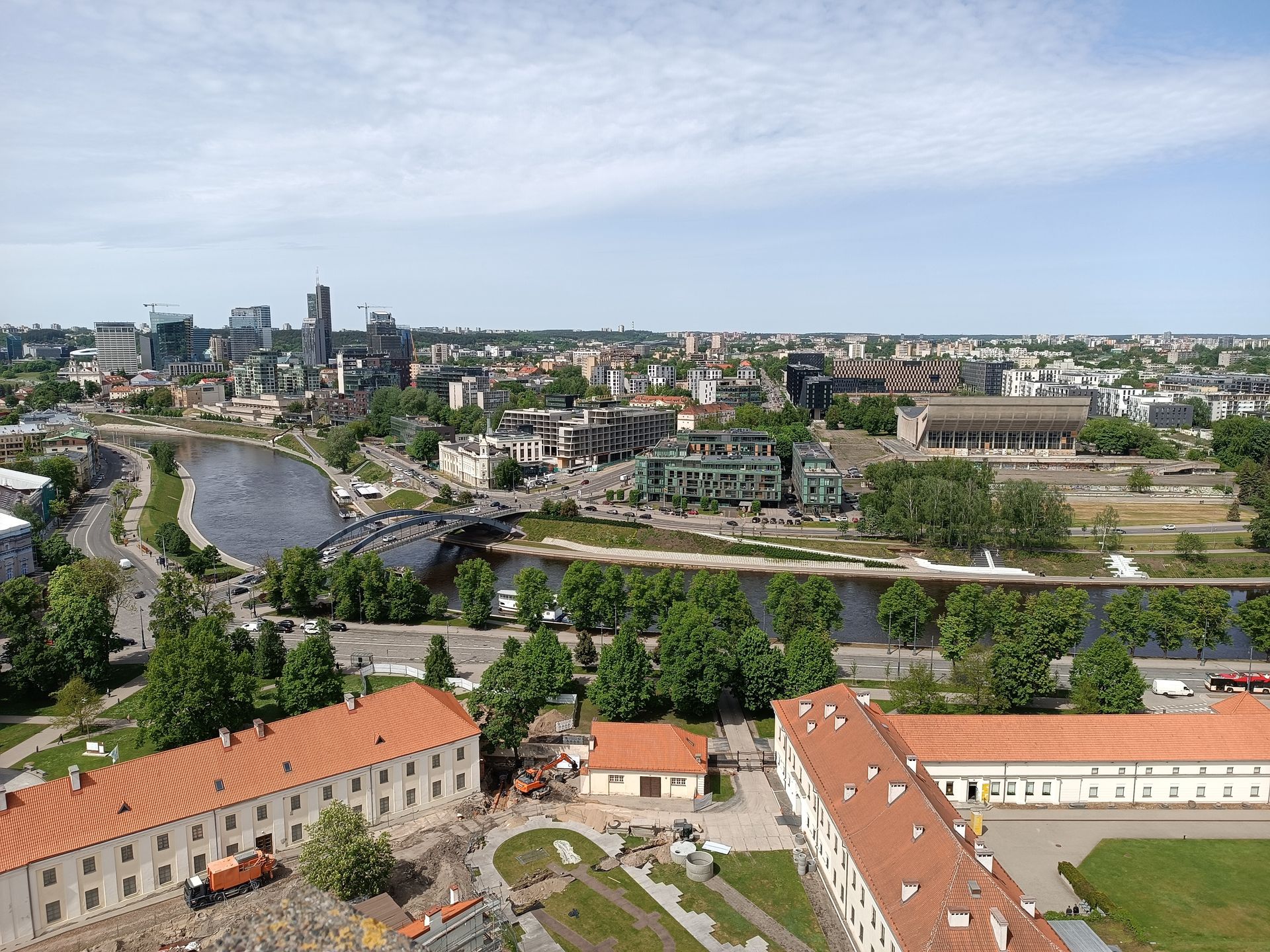 Widok z Baszty Giedymina