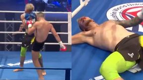 Było 13 sekund do końca rundy. Nagle zadał zabójczy cios [WIDEO]