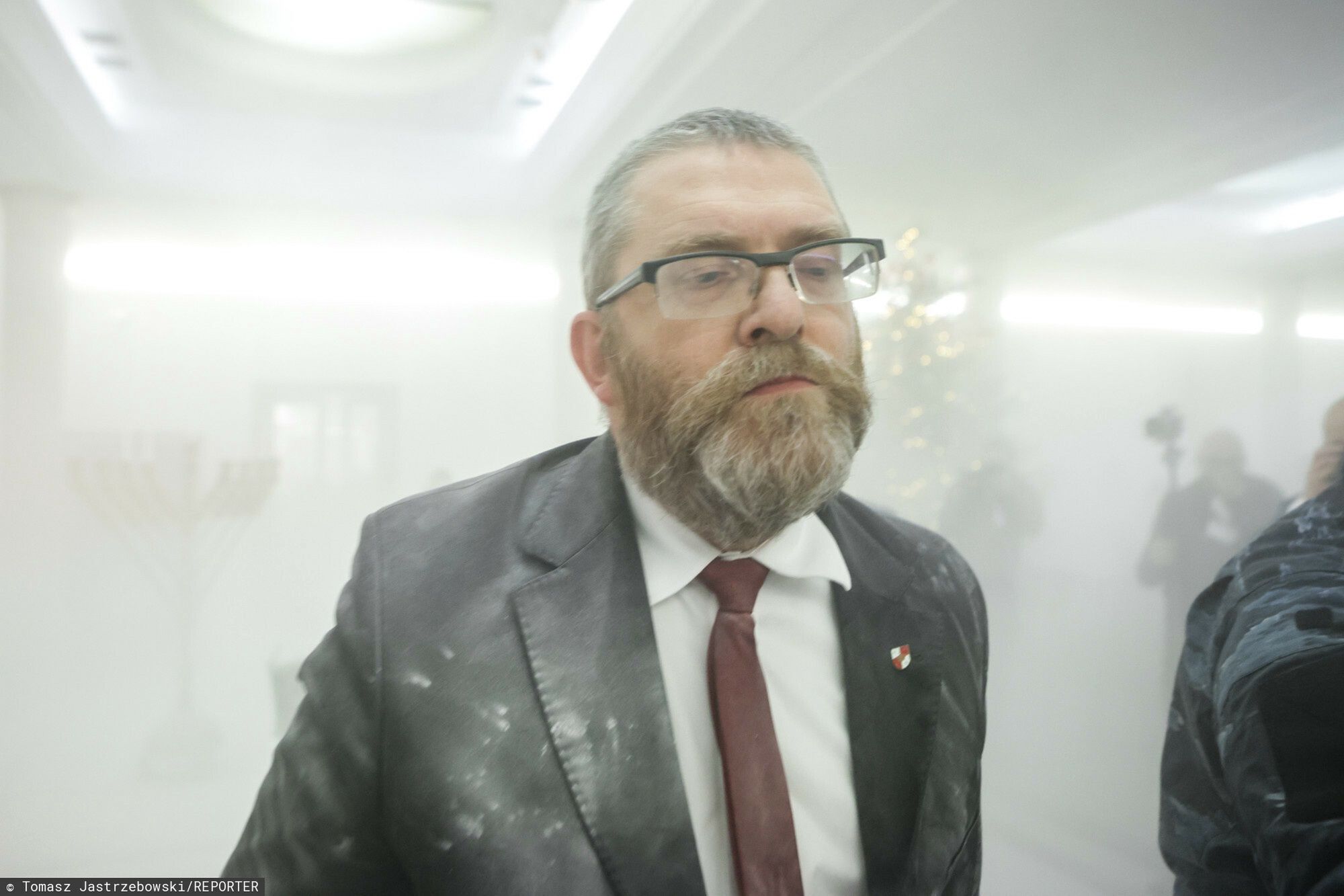 Pose? Grzegorz Braun zgasi? ga?nic? ?wiece chanukowe
12.12.2023 Warszawa posiedzenie Sejmu X kadencji, Fot. Tomasz Jastrzebowski/REPORTER
N/z: Grzegorz Braun
Tomasz Jastrzebowski/REPORTER