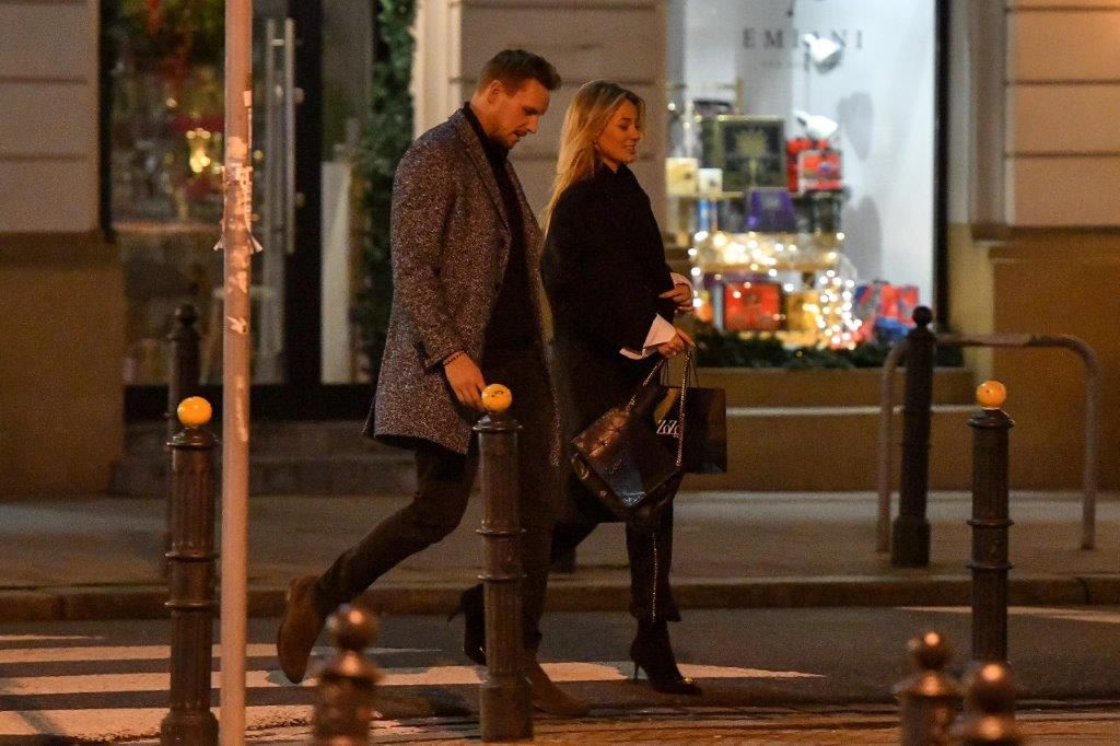 Marcelina Zawadzka i jej partner w butiku