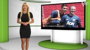 #dziejesiewsporcie: Rooney ośmieszony przez kolegów. Dostał dwie "siatki"