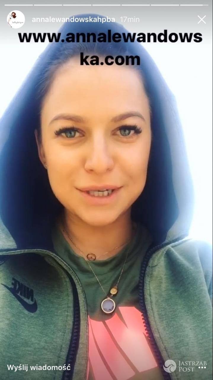 Anna Lewandowska na Spanchacie