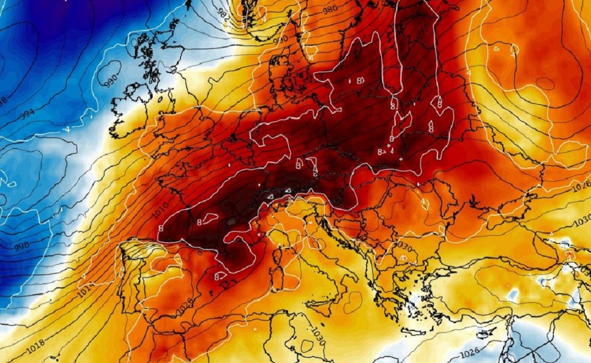 Bardzo wysoka temperatura. To aż niewiarygodne