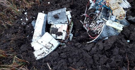Fragmenty rakiety spadły na Mołdawię. Są pierwsze zdjęcia