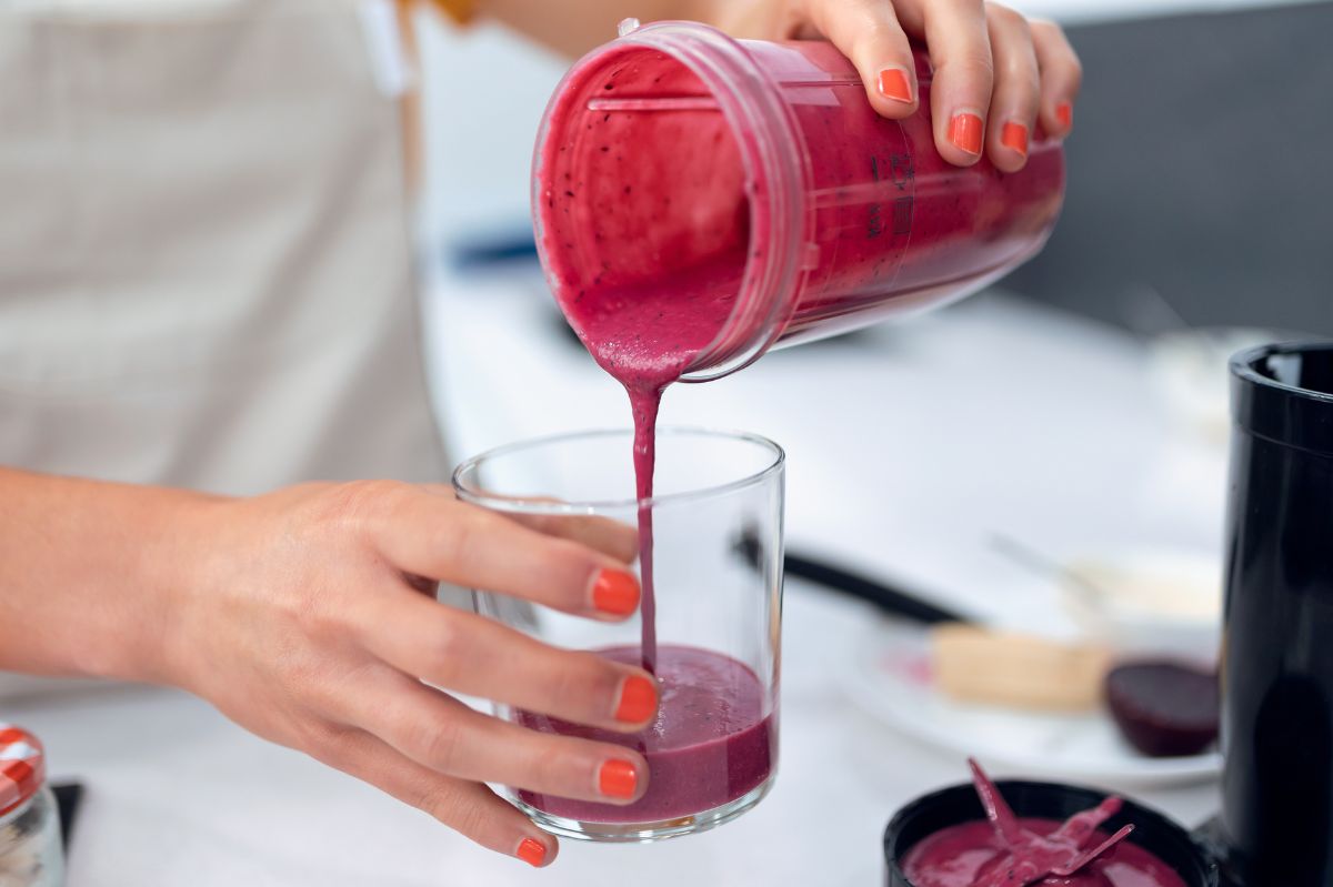 A dietitian shared a recipe for an anti-wrinkle smoothie.