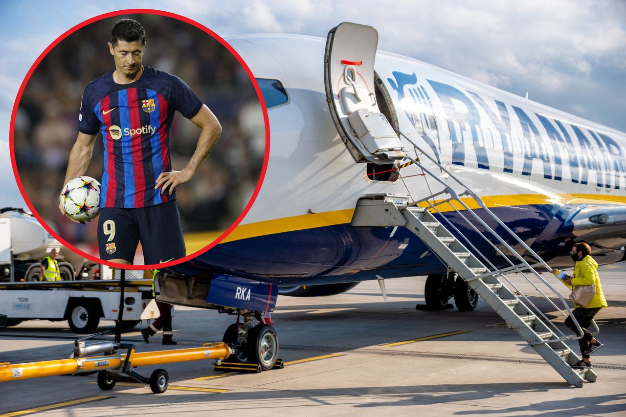 Ryanair żartuje z Lewandowskiego. "Bardzo nieprofesjonalne"
