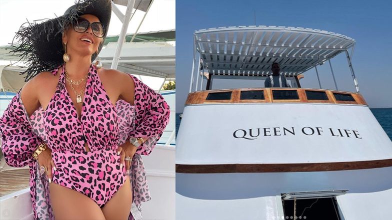 Dagmara Kaźmierska reklamuje swój egipski biznes 