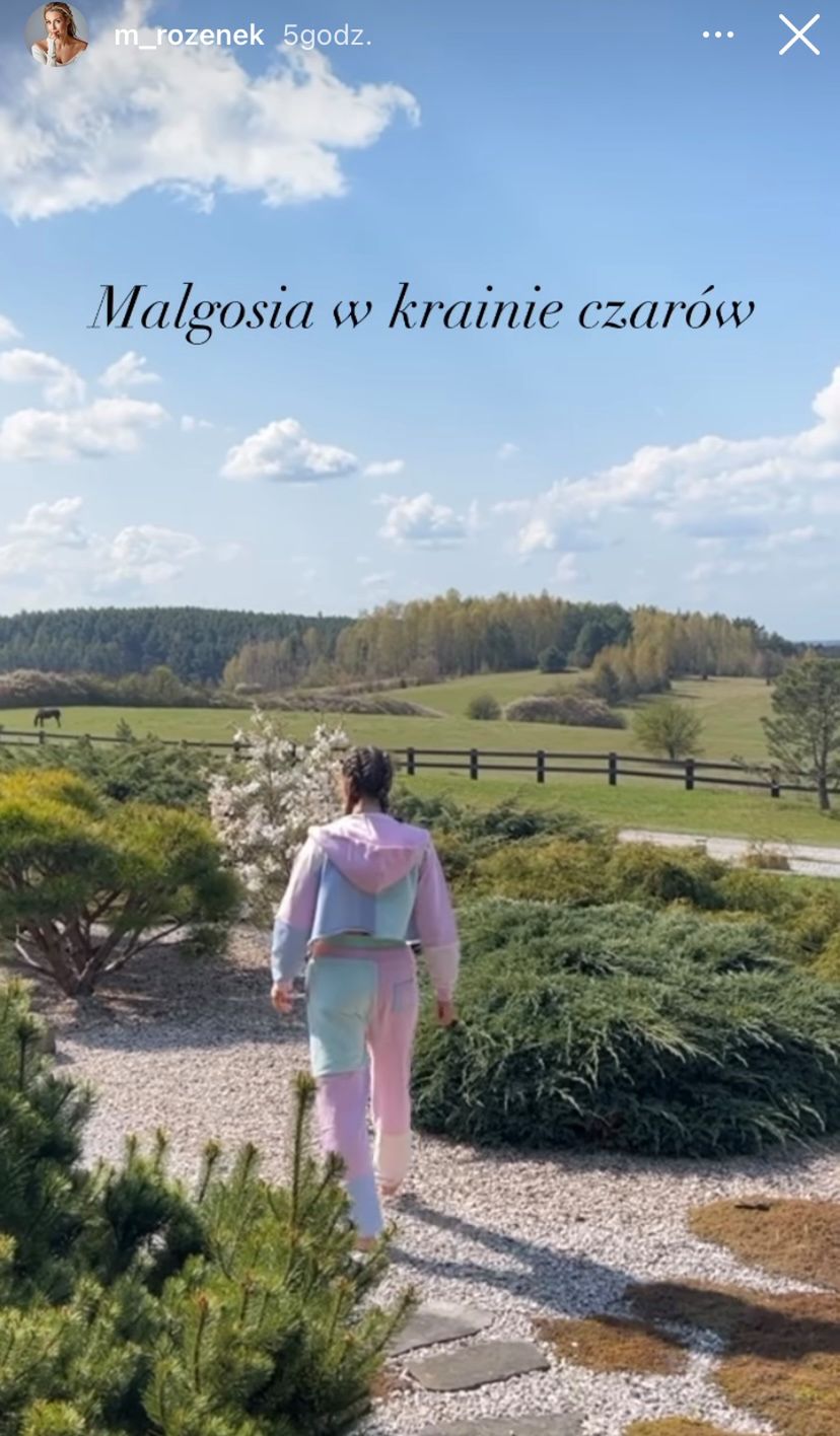 Małgorzata Rozenek oprowadziła po ośrodku, w którym trwa obóz Lewandowskiej