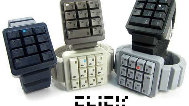 Click Keypad - zegarek retro dla geeków 1