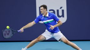 Wielki sukces Huberta Hurkacza. Polski tenisista podziękował kibicom