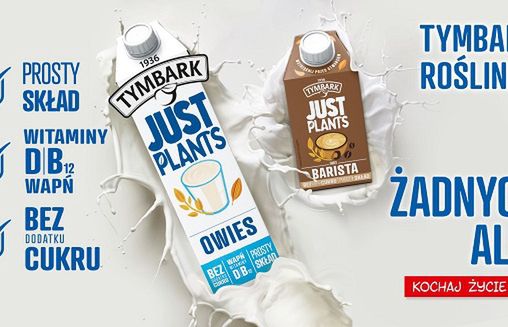 Tymbark wprowadza do oferty napoje roślinne