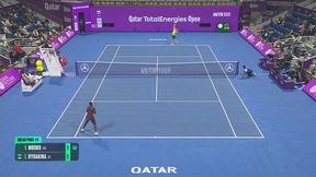 Mogła wyprzedzić Świątek. Rybakina zmarnowała wielką szansę