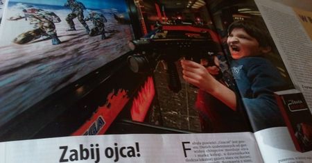 "Zabij ojca!", czyli Polityka straszy rodziców grającymi dziećmi