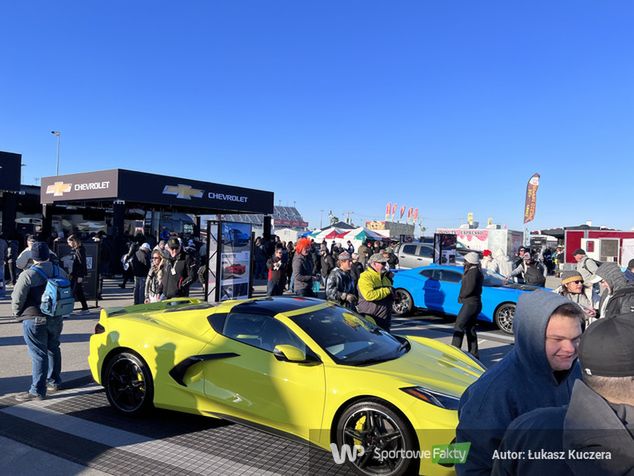 Stoisko Chevroleta na Daytona 24h