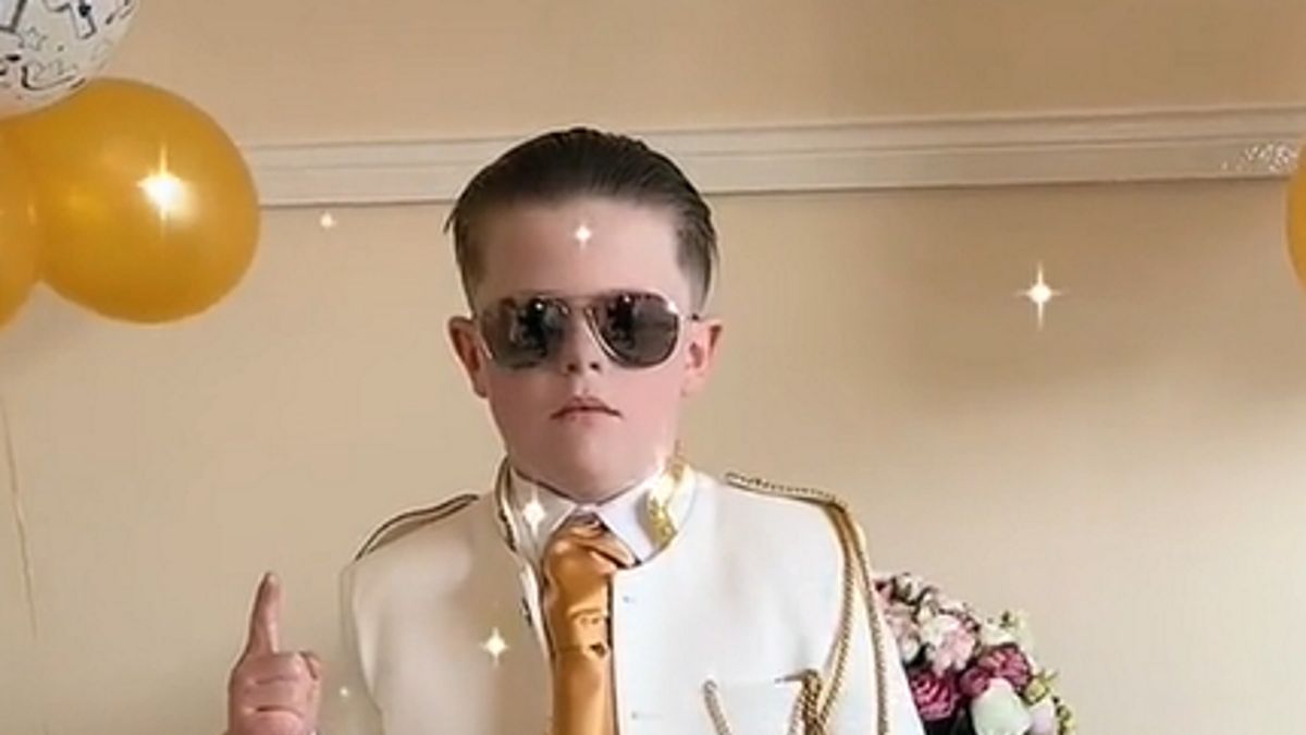 Chłopiec, który na komunię poszedł jak książę