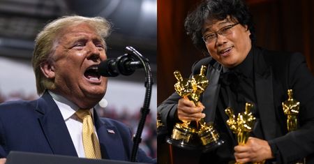 Donald Trump WYŚMIEWA "Parasite" i Brada Pitta na politycznym wiecu: "Nigdy go nie lubiłem"!