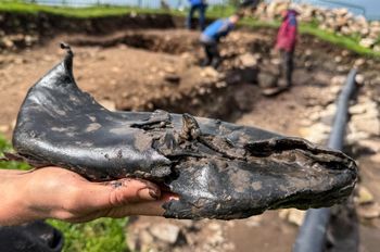 Przeczesywali wykopaliska. Odkryli zadziwiająco duże buty