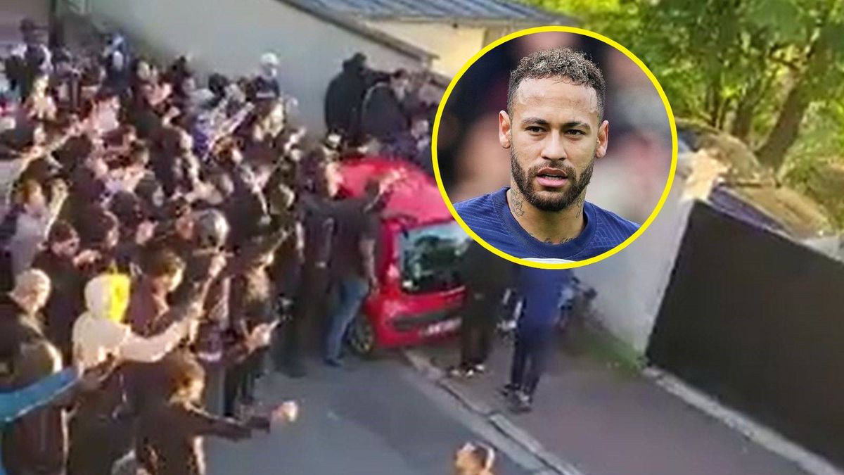 Getty Images / Twitter.com/parisientimes / Sylvain Lefevre/Contributor/Getty Images / Zdjęcie: Wściekli fani pod domem Neymara