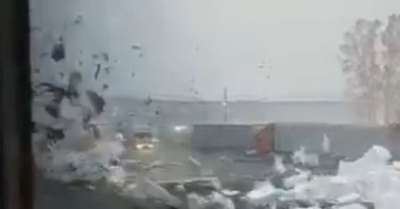 Przerażające widoki w Mławie. Burza spowodowała prawdziwy armagedon