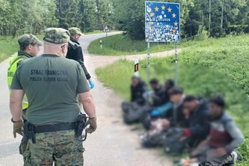 Zatrzymani na granicy polsko-litewskiej. 14 osób wróciło na Litwę