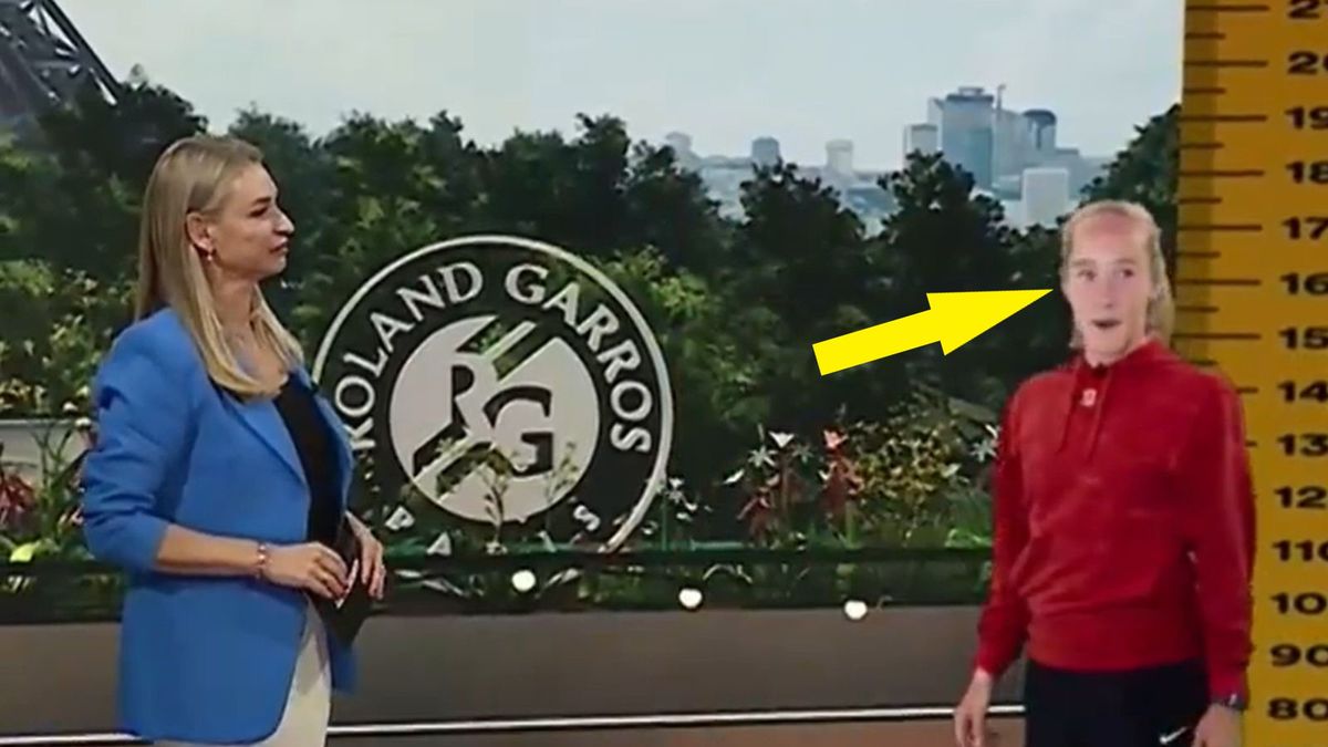 Twitter / Eurosport Polska / Na zdjęciu: Mirra Andriejewa (z prawej) w studiu Eurosportu, obok Barbara Schett