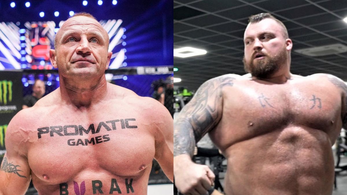 Materiały prasowe / KSW / Instagram / Na zdjęciu: Mariusz Pudzianowski i Eddie Hall