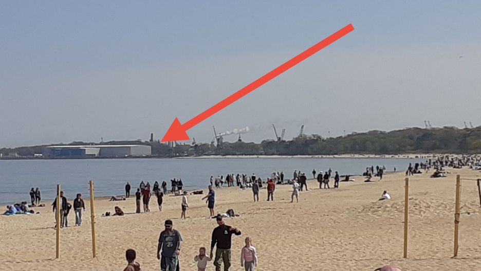 Plaża w Brzeźnie