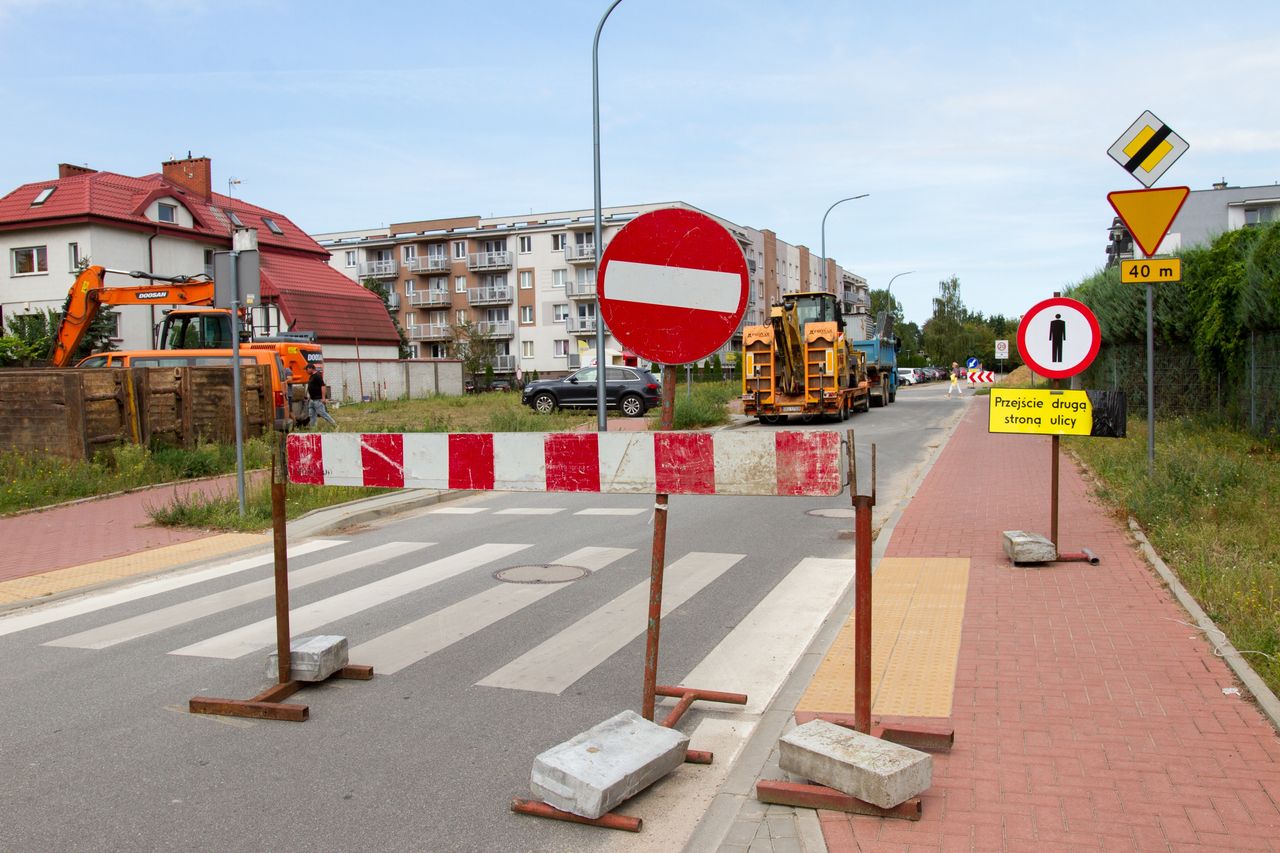 Rozpoczęły się remonty dróg dojazdowych do Sądu Rejonowego!