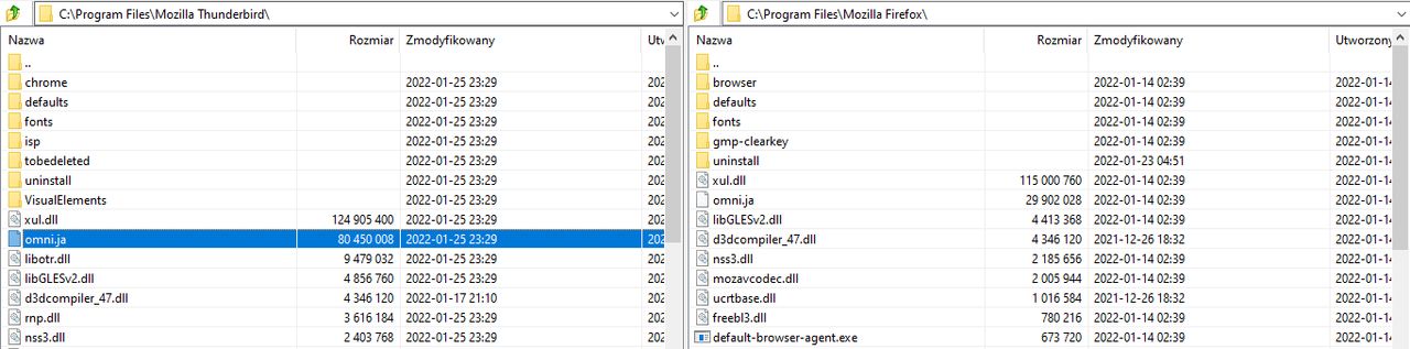 Co najmniej jedna trzecia Thunderbirda to dziś JavaScript