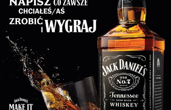 Jack Daniel’s z kampanią i konkursem „Dziś zdarza się tylko raz”