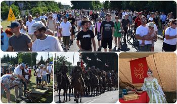 Wola Rzędzińska: Tysiące widzów historycznej defilady koło Tarnowa. Trwa świąteczny piknik, a wieczorem koncert Afromental! Zdjęcia