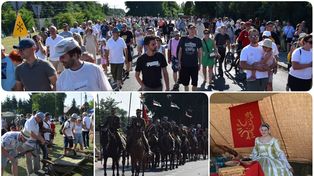 Wola Rzędzińska: Tysiące widzów historycznej defilady koło Tarnowa. Trwa świąteczny piknik, a wieczorem koncert Afromental! Zdjęcia
