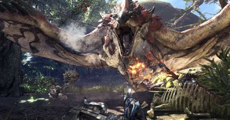 Monster Hunter: World - polowanie na ekranie