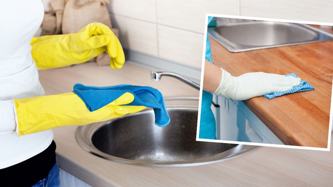 Jak usuwać uporczywe plamy z kuchennych blatów?