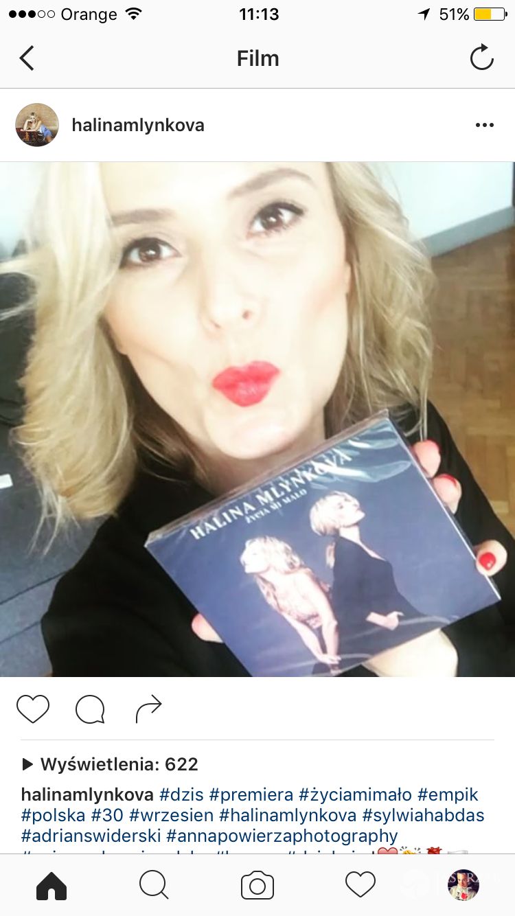 Halina Mlynkova w krótkich włosach