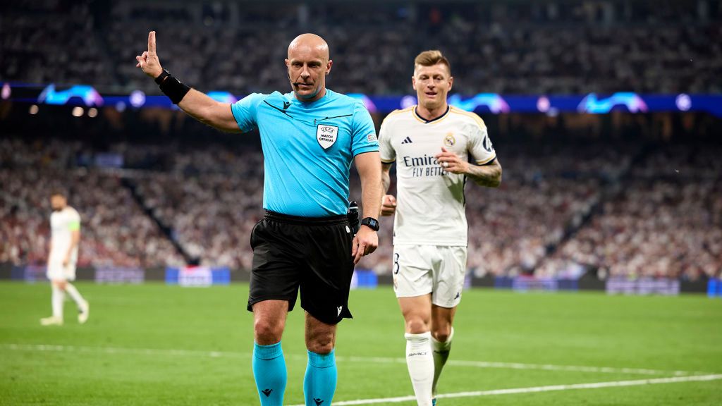 Getty Images / Alvaro Medranda/Quality Sport Images / Na zdjęciu: Szymon Marciniak i Toni Kroos