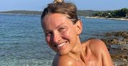 Joanna Moro edukuje internautów, pozując TOPLESS na chorwackiej plaży (FOTO)