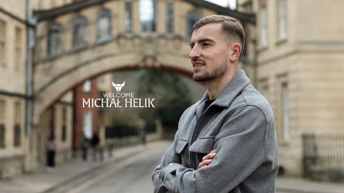 Materiały prasowe / Oxford United / Na zdjęciu: Michał Helik przeszedł do Oxford United