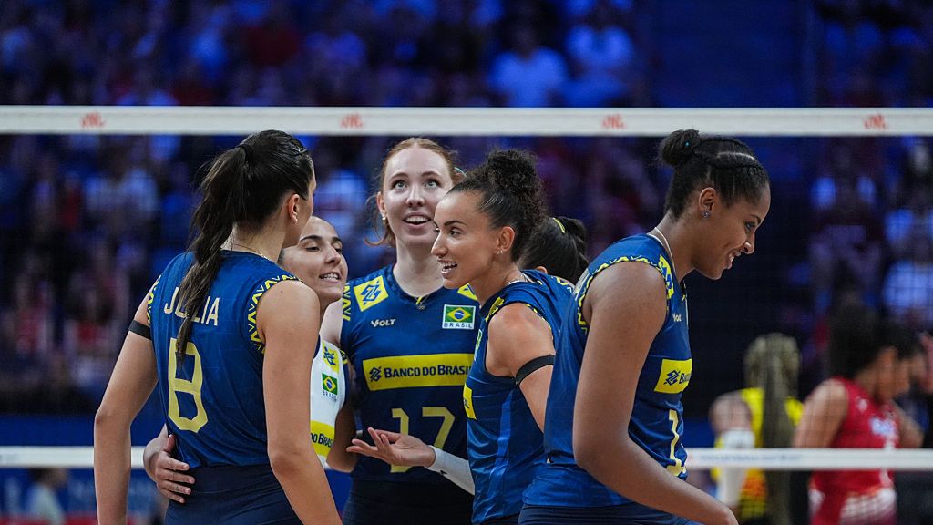 Getty Images / Hakan Akgun/Anadolu / Na zdjęciu: Reprezentantki Brazylii w siatkówce