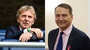 Boniek ma prośbę do Sikorskiego. "Proszę pozdrowić"