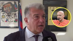 Laporta przerwał milczenie. Nie hamował się ws. Marciniaka