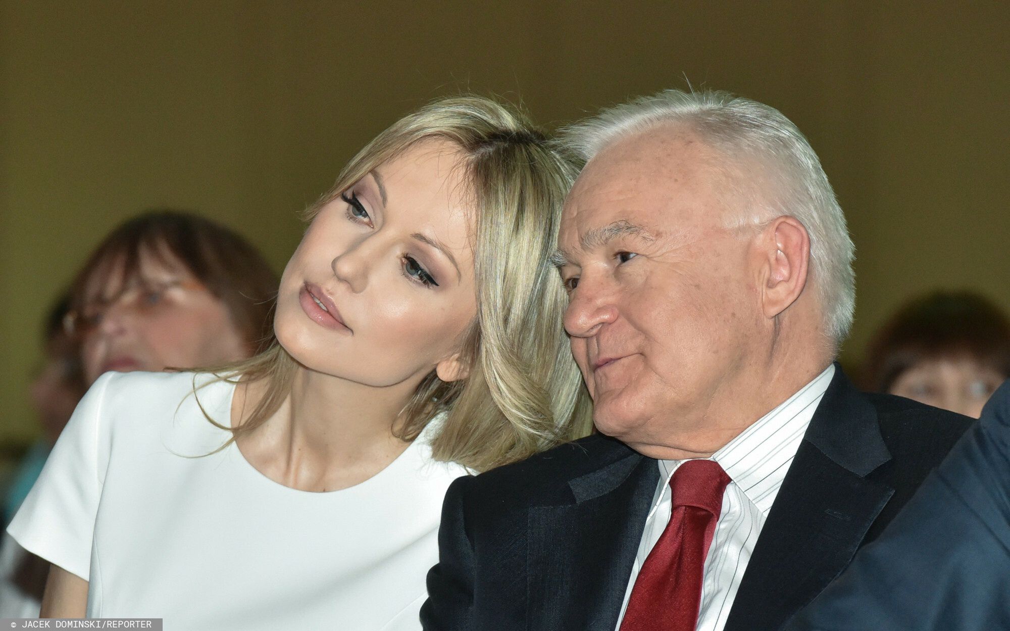 Magdalena Ogórek i Leszek Miller