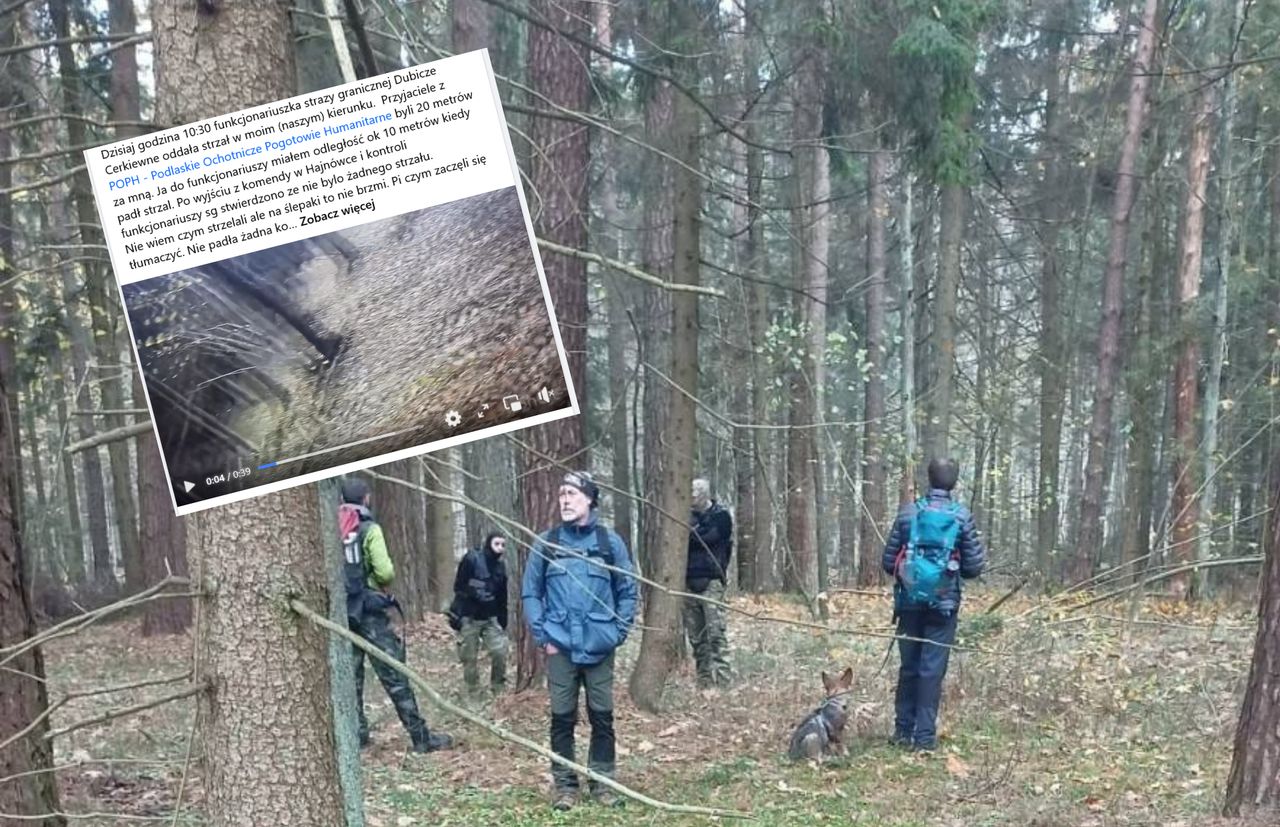 POPH twierdzi, że padły strzały. Na dowód publikuje nagranie