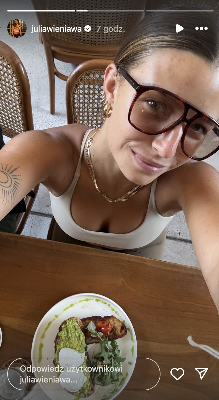 Julia Wieniawa w naturalnym wydaniu
