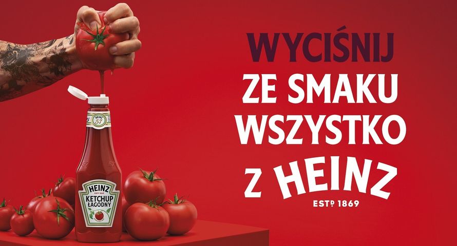 "Wyciśnij ze smaku wszystko". Mikołaj "Bagi" Bagiński w kampanii Heinz