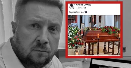 Wójt zmarł nagle podczas wakacji. Wzruszające chwile na pogrzebie