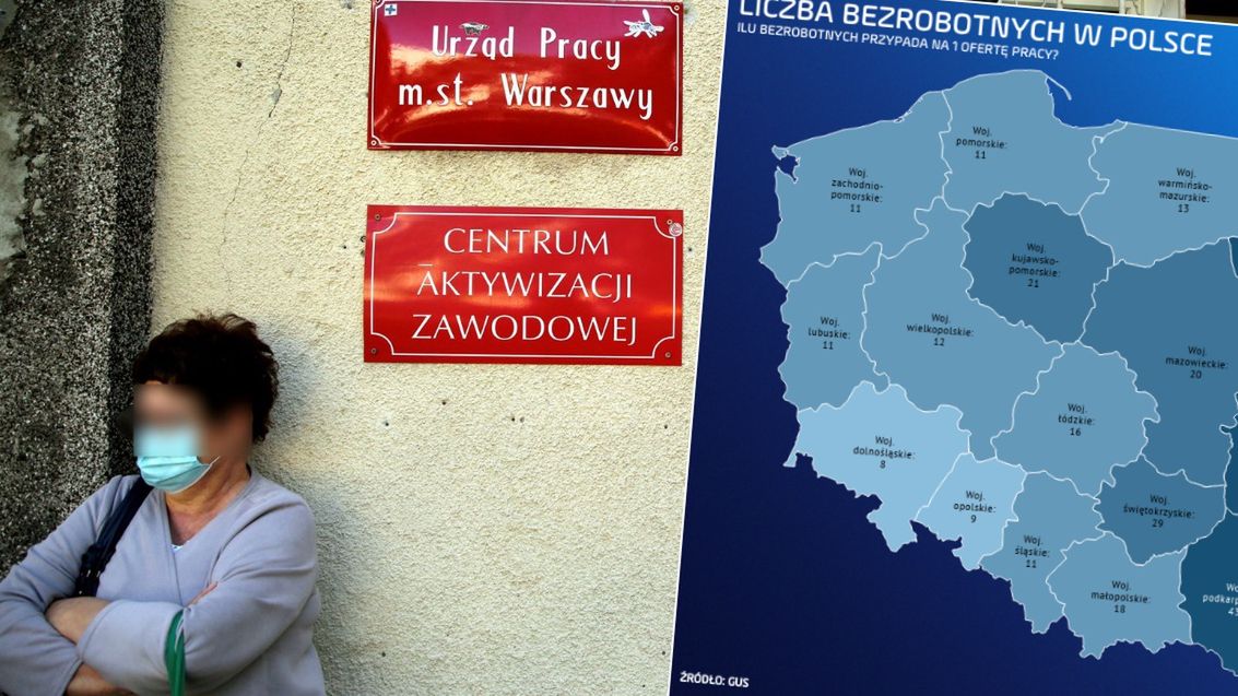 O pracę w całym kraju coraz łatwiej. Są jednak czarne dziury zatrudnienia 