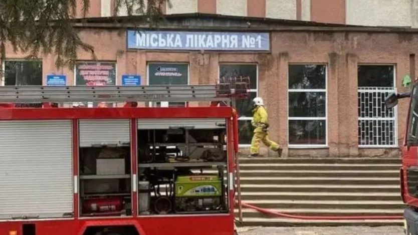 Szpital w Czerniowcach, gdzie miała miejsce eksplozja