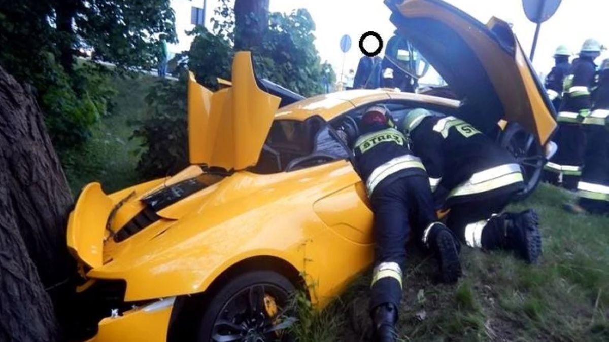 McLaren  650S Spider należał do jednego z klientów i był wart aż 850 tysięcy złotych